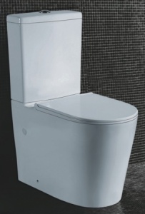 Rimless K-022 Wall faced toilet suite